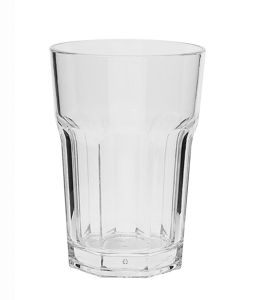Склянка висока Граніт з полікарбонату 400 мл