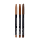 Олівець для брів водостійкий Notage дерев'яний № 803 Темно-коричневий. Зображення №6