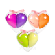 Спонж для макіяжу крапля в наборі Серце 2 штуки Puffi, Помаранчевий і персиковий. Изображение №2