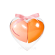 Спонж для макіяжу крапля в наборі Серце 2 штуки Puffi, Помаранчевий і персиковий. Изображение №3