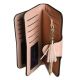 Клатч портмоне гаманець Baellerry N2341, невеликий гаманець жіночий, міні гаманець дівчині. Колір: рожевий. Изображение №5