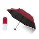 Компактна парасолька в капсулі-футлярі Червона, маленька парасолька в капсулі. Колір червоний. Зображення №12