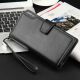 Чоловічий гаманець Baellerry Business S1063, портмоне клатч екошкіра, стильний чоловічий гаманець. Колір: чорний. Изображение №7
