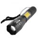 Ліхтарик акумуляторний ручний Bailong BL-29 діод T6 + COB зарядка від USB, ліхтарик led, водонепроникний. Изображение №12