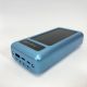 Портативний зарядний пристрій на 20000mAh, Power Bank на сонячній батареї, для планшета. Колір: синій. Зображення №20