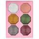 Набір палеток тіней для повік 6 відтінків DoDo Girl Peach Soda Eyeshadow D3278, 4 палетки. Изображение №6