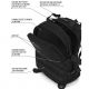 Рюкзак Тактичний на 40л штурмовий туристичний із системою MOLLE Чорний великий. Зображення №17