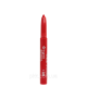 Помада-олівець для губ водостійка Bogenia Velvet Waterproof Matte, 012 Frisky Red. Изображение №4