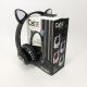 Бездротові навушники з котячими вушками та RGB підсвічуванням Cat VZV 23M. Колір: чорний. Зображення №13