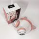 Бездротові навушники з котячими вушками та RGB підсвічуванням Cat VZV 23M. Колір: рожевий. Зображення №27