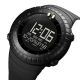 Годинник наручний чоловічий SKMEI 1992BK BLACK, чоловічий армійський водостійкий тактичний годинник. Колір: чорний. Зображення №3