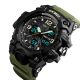 Годинник наручний чоловічий SKMEI 1155BAG, годинник тактичний протиударний, армійський годинник. Колір: зелений. Изображение №3