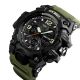 Годинник наручний чоловічий SKMEI 1155BAG, годинник тактичний протиударний, армійський годинник. Колір: зелений. Изображение №4