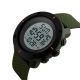 Годинник наручний чоловічий SKMEI 1213AG ARMY GREEN BIG SIZE, брендовий чоловічий годинник. Колір: зелений. Зображення №3
