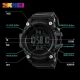 Годинник наручний чоловічий SKMEI 1384BK BLACK, водонепроникний чоловічий годинник. Колір: чорний. Изображение №4