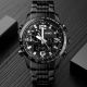 Годинник наручний чоловічий SKMEI 1453BK BLACK, армійський годинник протиударний. Колір: чорний. Изображение №4