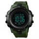 Годинник наручний чоловічий SKMEI 1475AG ARMY GREEN, брендовий чоловічий годинник, годинник для чоловіка. Колір: зелений. Зображення №2