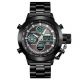 Годинник наручний чоловічий SKMEI 1515BK BLACK, годинник наручний електронний тактичний. Колір: чорний. Изображение №2