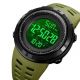 Годинник наручний чоловічий SKMEI 2070AG ARMY GREEN, армійський годинник протиударний. Колір: зелений. Зображення №4