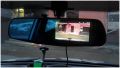 Автомобильное зеркало видеорегистратор для машины на 2 камеры VEHICLE BLACKBOX DVR 1080p камерой заднего вида.. Зображення №8