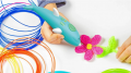 Детская 3D Ручка аккумуляторная Дельфин K9903 + Пластик 8 цветов. Зображення №5