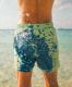 Шорты хамелеон для плавания, пляжные мужские спортивные шорты СИНЕ-ЗЕЛЕНЫЕ Размер М. Изображение №2
