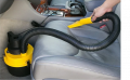 Автомобильный мощный пылесос для сухой и влажной уборки The Blac Series, 3 насадки. Изображение №10