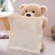 Детская интерактивная плюшевая игрушка для малыша на английском Мишка Пикабу Peekaboo Bear Brown 30 см Коричне. Изображение №7