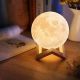 Ночник 3D светильник луна Moon Touch Control 15 см, 5 режимов. Зображення №4