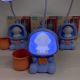 Детская настольная аккумуляторная LED лампа 3in1 Rabbit BLUE. Изображение №2