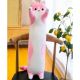 М'яка плюшева іграшка Довгий Кіт Батон котейка-подушка 50 см. Колір: рожевий. Зображення №4