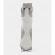М'яка плюшева іграшка Довгий Кіт Батон котейка-подушка 50 см. Колір: сірий. Зображення №3