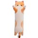 М'яка плюшева іграшка Довгий Кіт Батон котейка-подушка 50 см. Колір: коричневий. Зображення №3