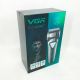 Електробритва портативна VGR V-333 шейвер для гоління бороди та вусів з акумулятором. Колір: срібний. Зображення №6