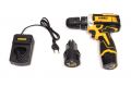 Набор шуруповерт аккумуляторный с насадками screw driver sets yellow 12v Полный комплект в чемодане!. Зображення №2