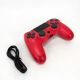 Джойстик DOUBLESHOCK для PS 4, бездротовий ігровий геймпад PS4/PC акумуляторний джойстик. Колір: червоний. Зображення №7