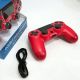 Джойстик DOUBLESHOCK для PS 4, бездротовий ігровий геймпад PS4/PC акумуляторний джойстик. Колір: червоний. Зображення №10