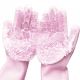 Силіконові рукавички Magic Silicone Gloves Pink для прибирання чистки миття посуду для будинку. Колір рожевий. Изображение №6