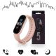 Смарт браслет M5 Smart Bracelet Фітнес трекер Watch Bluetooth. Колір рожевий. Изображение №10