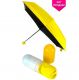 Компактна парасолька в капсулі-футлярі Жовтий, маленька парасолька в капсулі. Колір: жовтий. Зображення №39