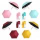 Компактна парасолька в капсулі-футлярі Рожевий, маленька парасолька в капсулі. Колір: рожевий. Зображення №12