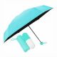 Компактна парасолька в капсулі-футлярі синій, маленька парасолька в капсулі. Колір: блакитний. Изображение №16