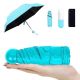 Компактна парасолька в капсулі-футлярі синій, маленька парасолька в капсулі. Колір: блакитний. Зображення №17