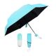 Компактна парасолька в капсулі-футлярі синій, маленька парасолька в капсулі. Колір: блакитний. Зображення №27