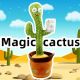 Танцюючий кактус співаючий 120 пісень з підсвічуванням Dancing Cactus TikTok іграшка Повторюшка кактус. Зображення №15