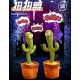 Танцюючий кактус співаючий 120 пісень з підсвічуванням Dancing Cactus TikTok іграшка Повторюшка кактус. Изображение №17