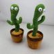 Танцюючий кактус співаючий 120 пісень з підсвічуванням Dancing Cactus TikTok іграшка Повторюшка кактус. Зображення №20