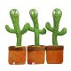 Танцюючий кактус співаючий 120 пісень з підсвічуванням Dancing Cactus TikTok іграшка Повторюшка кактус. Изображение №21