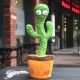 Танцюючий кактус співаючий 120 пісень з підсвічуванням Dancing Cactus TikTok іграшка Повторюшка кактус. Зображення №31