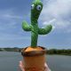 Танцюючий кактус співаючий 120 пісень з підсвічуванням Dancing Cactus TikTok іграшка Повторюшка кактус. Зображення №35